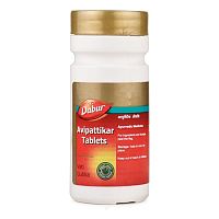 Авипаттикар (Avipattikar tablet) при изжоге и гастритах 60 табл, Dabur